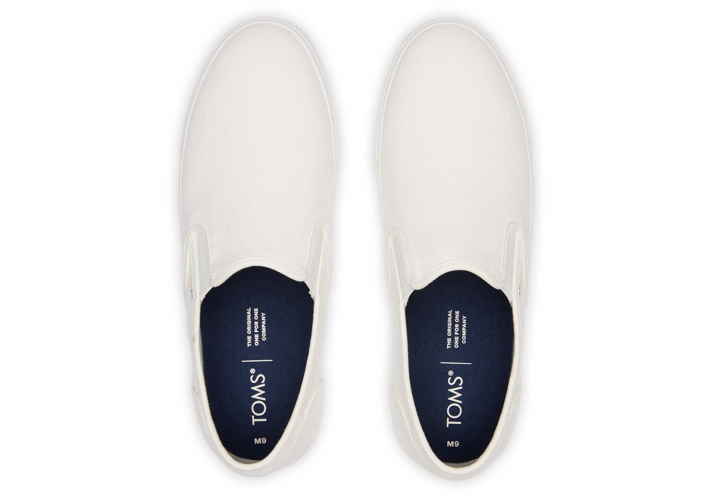 Toms Baja Slip On White - Mens - 03625-IOHC